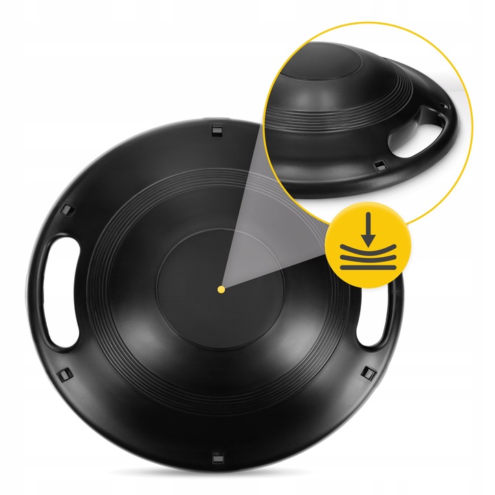 PLATFORMA DO BALANSOWANIA TWISTER DYSK PÓŁPIŁKA DO TRENINGU RÓWNOWAGI 40 cm