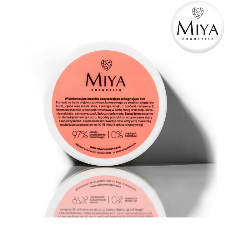 Oczyszczająco-Pielęgnujące Masełko Do Demakijażu Skuteczne 4w1 70 g