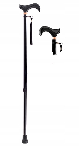 Laska inwalidzka SPACEROWA uchwyt SOFT WAVE (DERBY) ARMedical AR-014D