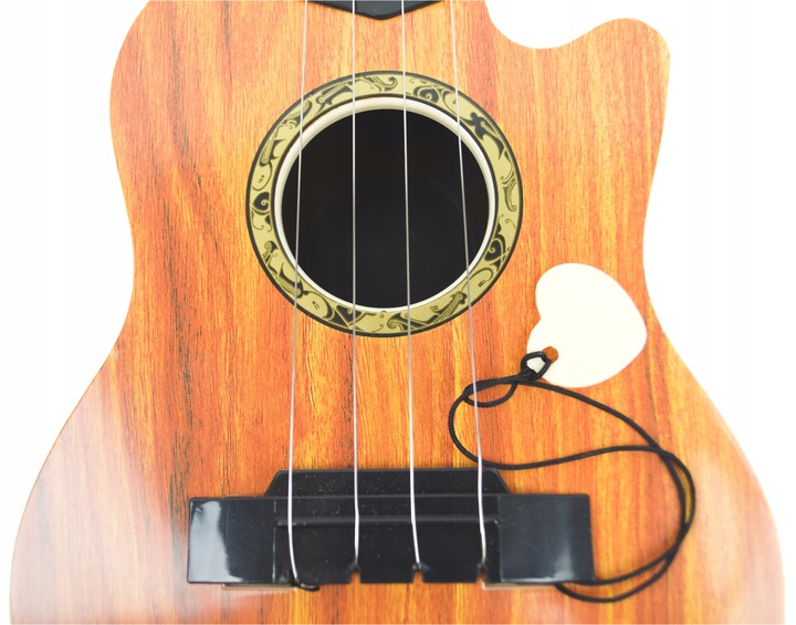 GITARA DLA DZIECI INSTRUMENT MUZYCZNY 4 STRUNY
