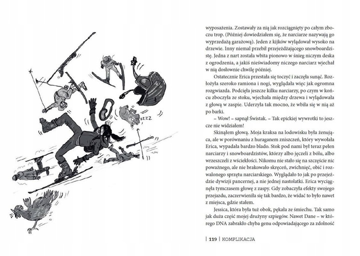 DLA DZIECKA. Szkoła szpiegów na nartach - S. Gibbs