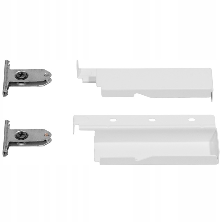 SZUFLADA GTV AXIS PRO 450B1 ŚREDNIA L450 H116 BIAŁA CICHY DOMYK WYSUW