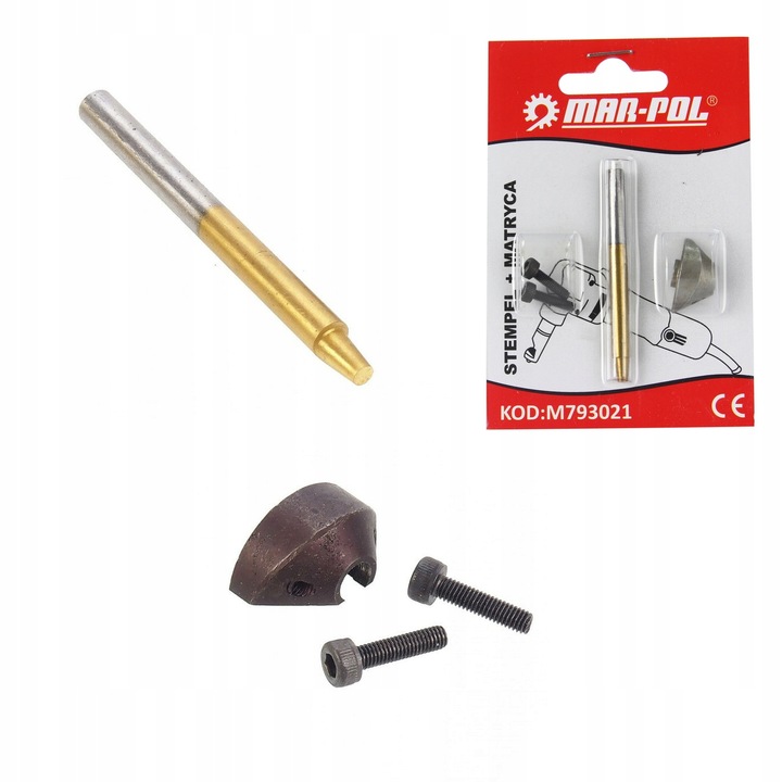 MATRYCA NÓŻ STEMPEL NOŻYC DO BLACHY NOŻYCE Nibler