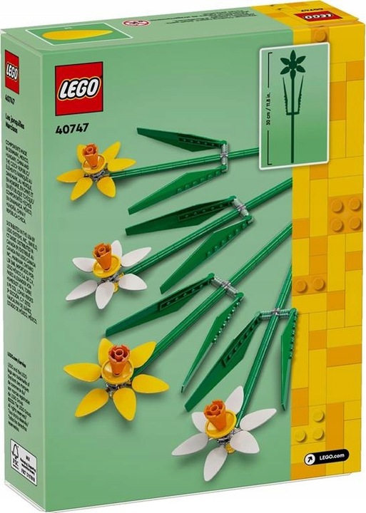 KLOCKI LEGO 40747 ŻONKILE KWIATY KWIAT BUKIET PREZENT NA DZIEN MAMY + TORBA
