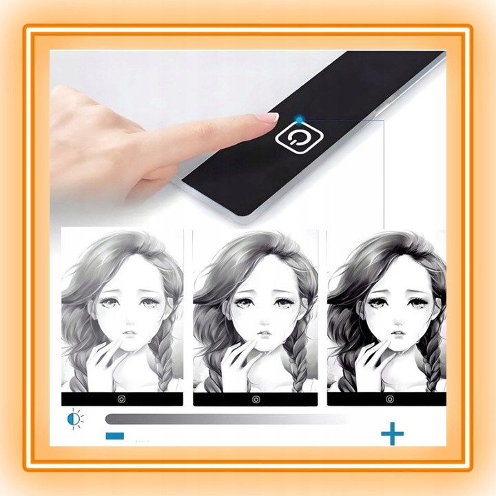 TABLET GRAFICZNY TABLICA DZIECI RYSOWANIA DESKA KREŚLARSKA LED + 5 GRATISÓW