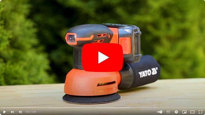 SZLIFIERKA MIMOŚRODOWA OSCYLACYJNA YATO SYSTEM 18V