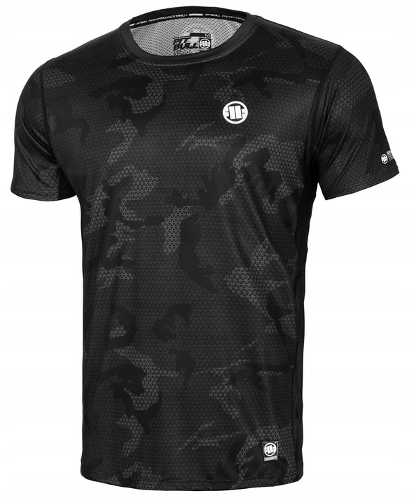 KOSZULKA MĘSKA TRENINGOWA PITBULL WEST COAST PERFORMANCE PRO+ MORO L