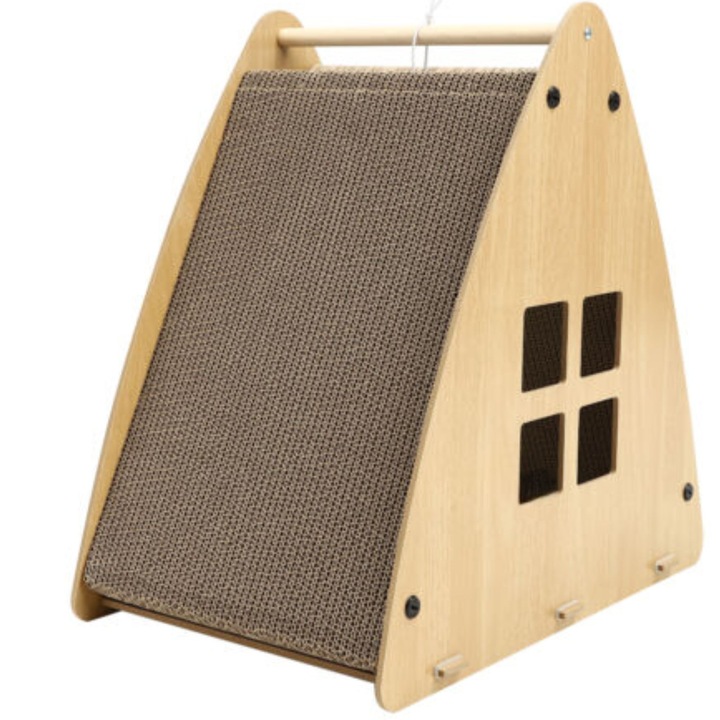 Petstore DRAPAK DLA KOTA Drewniany domek Budka Karton Legowisko