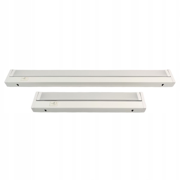 LAMPA OPRAWA PODSZAFKOWA MEBLOWA LED 10W CCT 4100K LISTWA BIAŁA