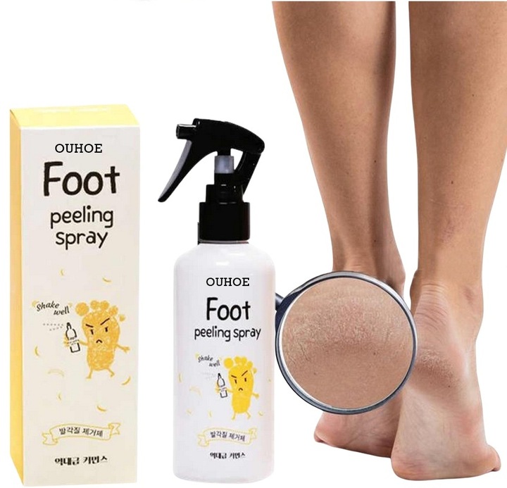 PEELING w spray-u do STÓP PIĘT Zmiękcza Złuszcza Pielęgnuje 200 ml