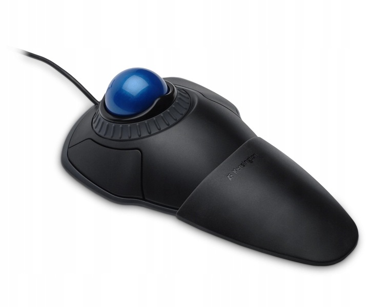 Mysz przewodowa Kensington Orbit Trackball USB pierścień przewijania 40 mm