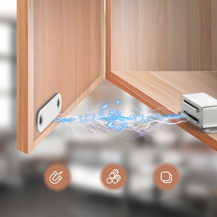 MAGNES DO DRZWI SZAFY PRZESUWNEJ MAGNES DO SZAFEK SZUFLAD KUCHENNYCH