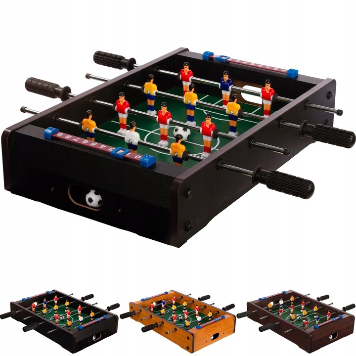 MINI GRA PIŁKARZYKI STOŁOWE 51x31x8 STÓŁ PIŁKARSKI