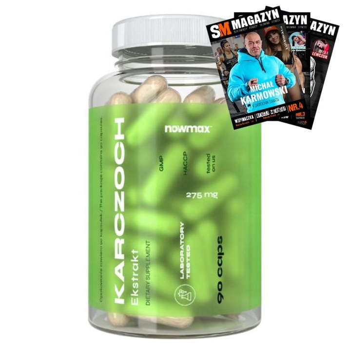 nowmax KARCZOCH CYNARYNA WĄTROBA TRAWIENNE DETOKS
