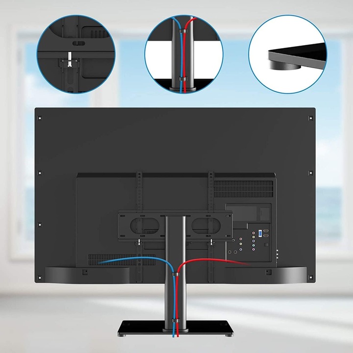Uniwersalna Podstawka Uchwyt Noga Stojak Telewizora TV Monitora do 44" VESA