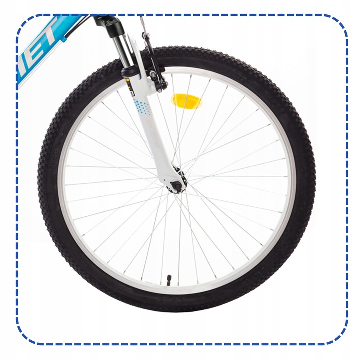 ROWER GÓRSKI MTB ROMET JOLENE 24" SHIMANO OŚWIETLENIE STOPKA GRATIS