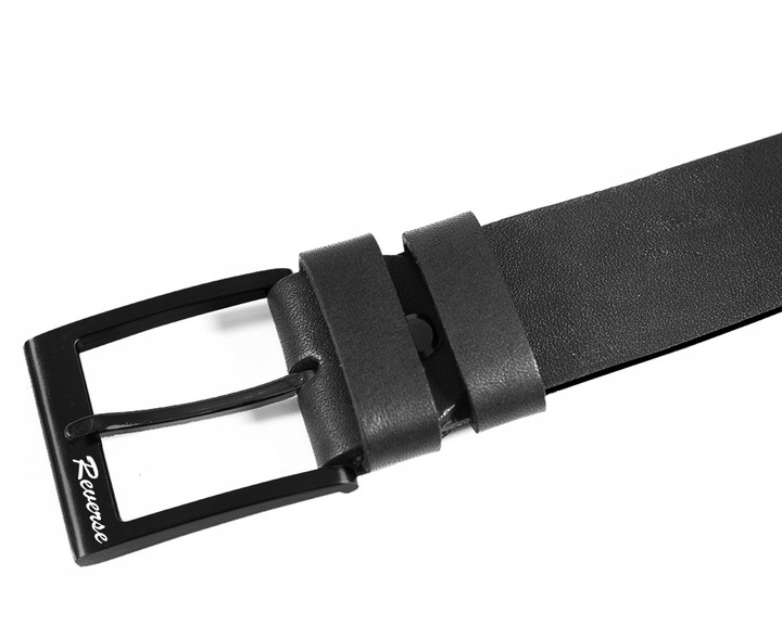 REVERSE Pasek męski SKÓRZANY pas do spodni CZR 120