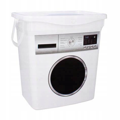 POJEMNIK NA PROSZEK NA KAPSUŁKI DO PRANIA DETERGENTY 6L KOLORY