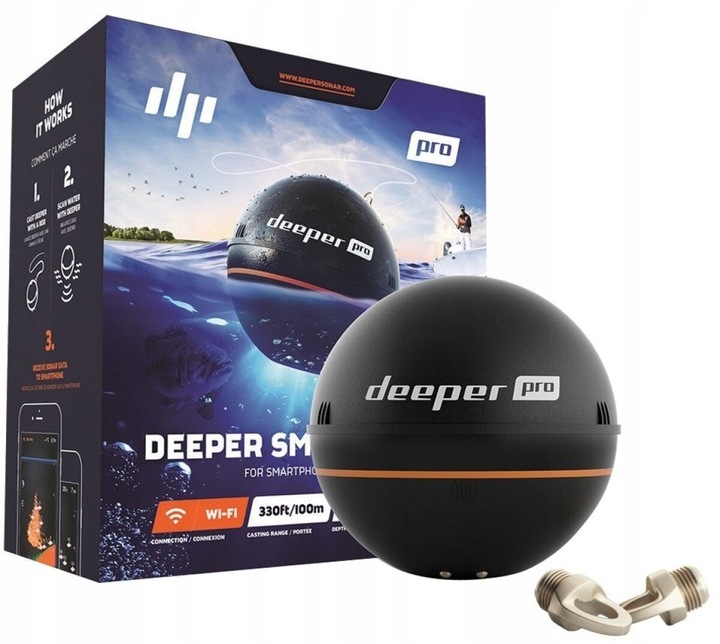 Echosonda wędkarska DEEPER Smart Sonar Pro Wi-Fi