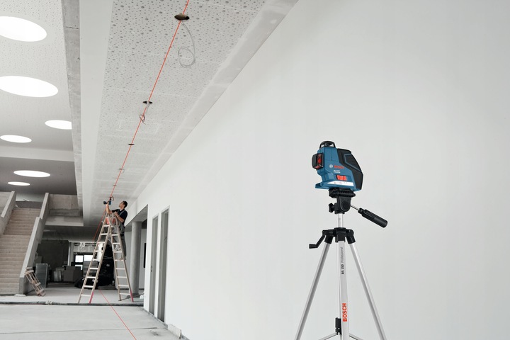 Laser liniowy 3 wiązki , 3x360 stopni BOSCH GLL 3-80 0601063S00