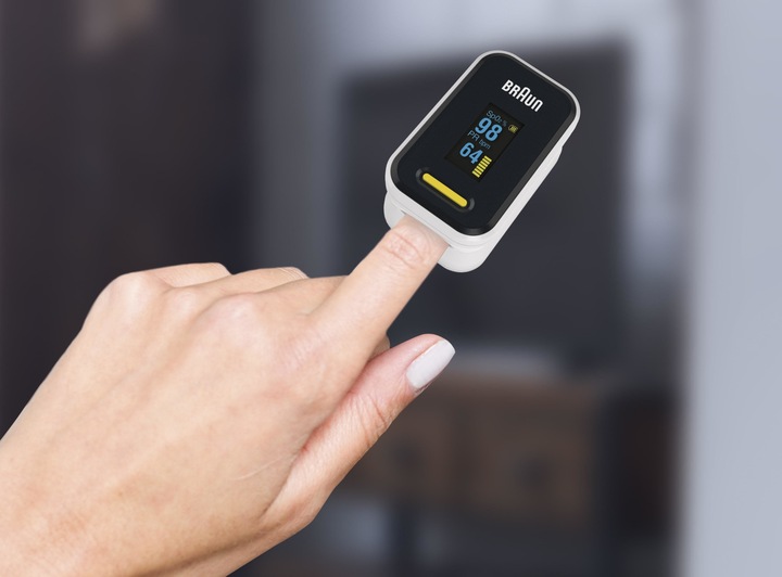 PULSOKSYMETR MEDYCZNY BRAUN PULSE OXIMETER 1 OLED