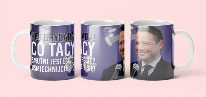 KUBEK TRZASKOWSKI POLITYKA CO TACY SMUTNI UŚMIECHNIJCIE SIĘ PREZENT