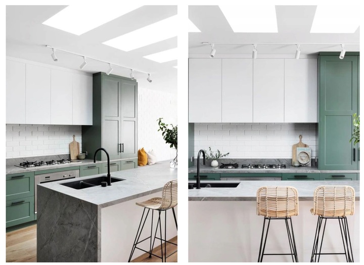 Zestaw Szynoprzewód 2m + 1m + łącznik + 5x GU10