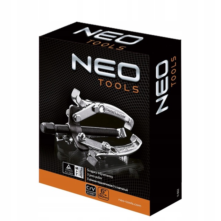 NEO ŚCIĄGACZ TRÓJRAMIENNY DO ŁOŻYSK 3 RAMIENNY 6'
