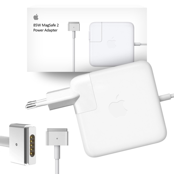 NOWY ORYGINALNY ZASILACZ APPLE 85W 20V (A1424) MACBOOK | WTYK MAGSAFE 2