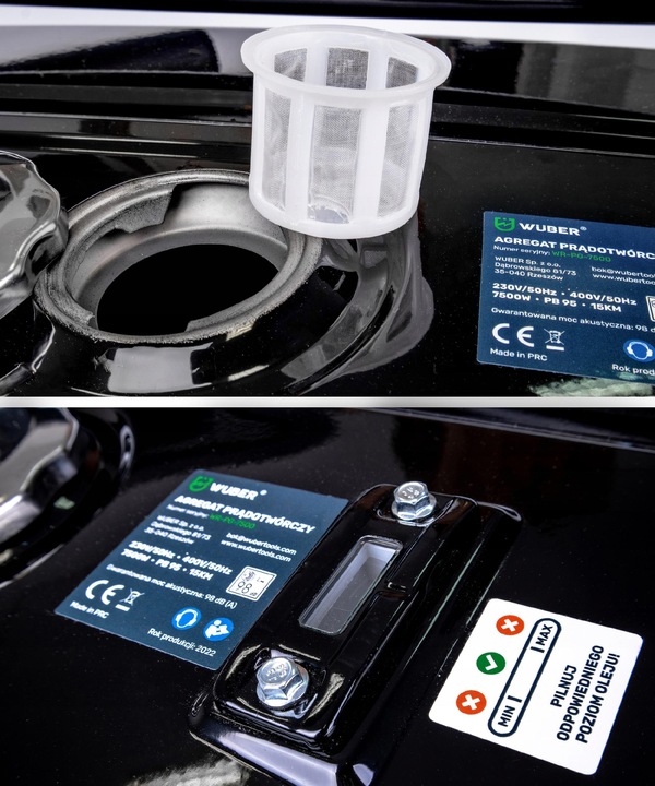 GENERATOR PRĄDU AGREGAT PRĄDOTWÓRCZY TRÓJFAZOWY OHV MIEDŹ AVR 15KM