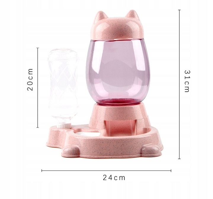 AUTOMATYCZNY PODAJNIK KARMY WODY DLA KOTA PSA