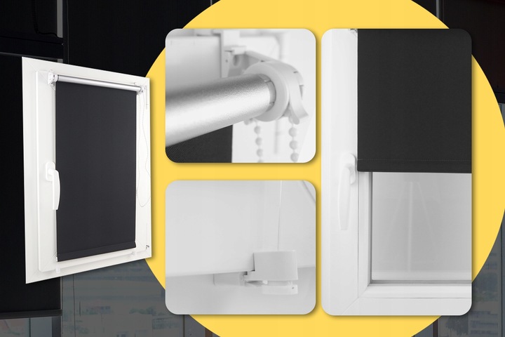 ROLETA ZACIEMNIAJĄCA TERMO wymiar 130x150 + GRATIS