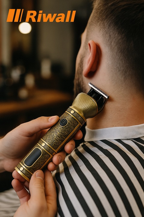 MASZYNKA DO STRZYŻENIA WŁOSÓW BRODY CIAŁA 7W1 TRYMER GOLARKA RIWALL