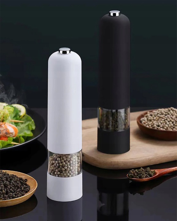 MŁYNEK ELEKTRYCZNY DO SOLI PIEPRZU 2 SZTUKI Zestaw