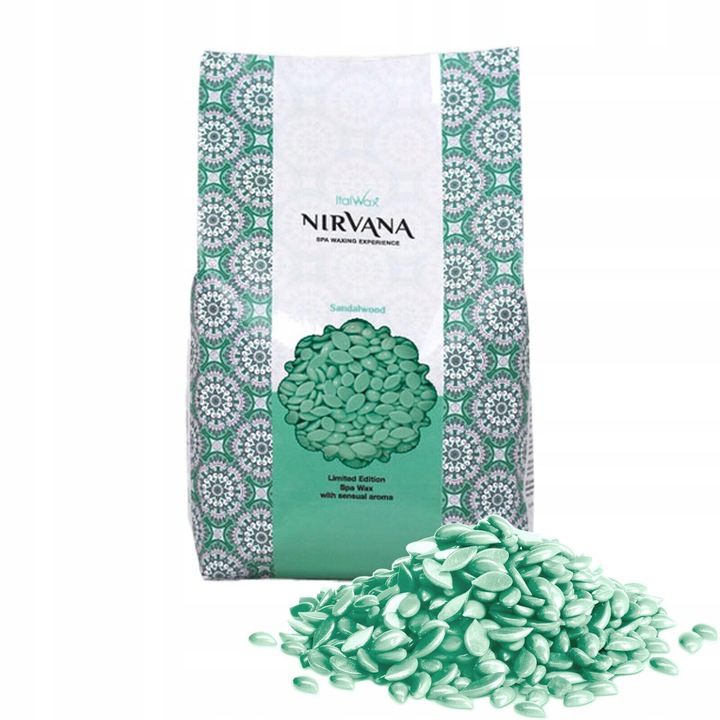 Wosk twardy do depilacji ItalWax NIRVANA 1kg SANDALWOOD
