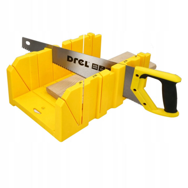 SKRZYNKA UCIOSOWA WIELOKĄTOWA LISTEW DESEK UKOŚNICA DO PIŁY RĘCZNEJ