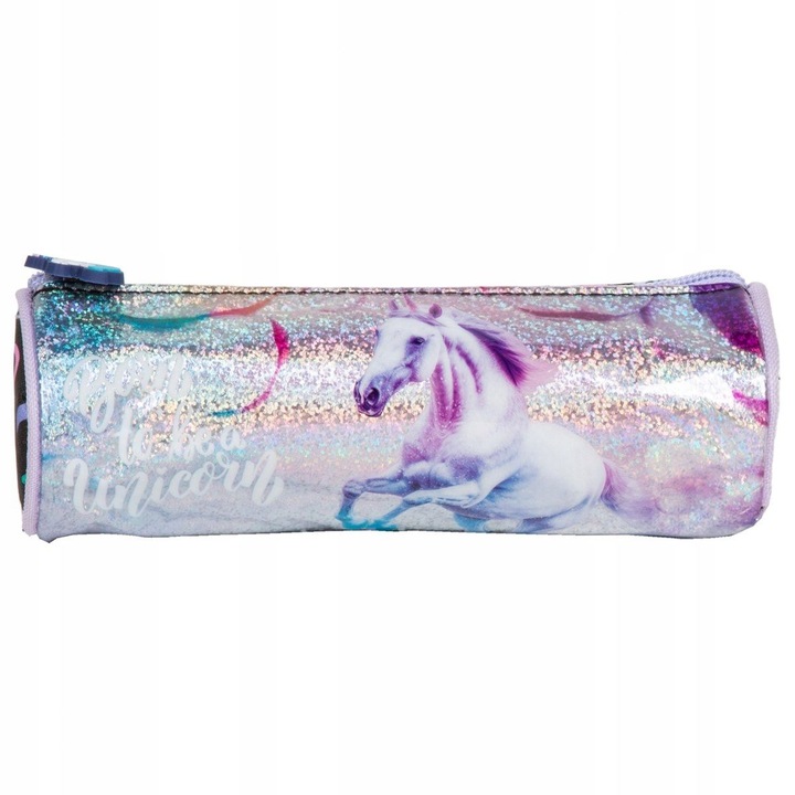 TORNISTER SZKOLNY ZESTAW JEDNOROŻEC DLA DZIEWCZYNKI DO 1 KLASY UNICORN 6cz.