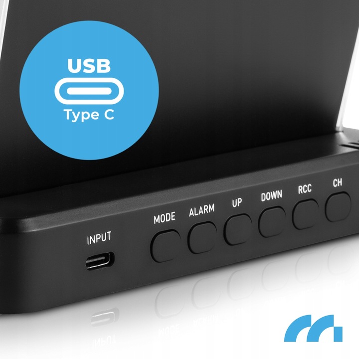 STACJA POGODOWA BEZPRZEWODOWA TERMOMETR BAROMETR CZUJNIK ZEWNĘTRZNY POGODY