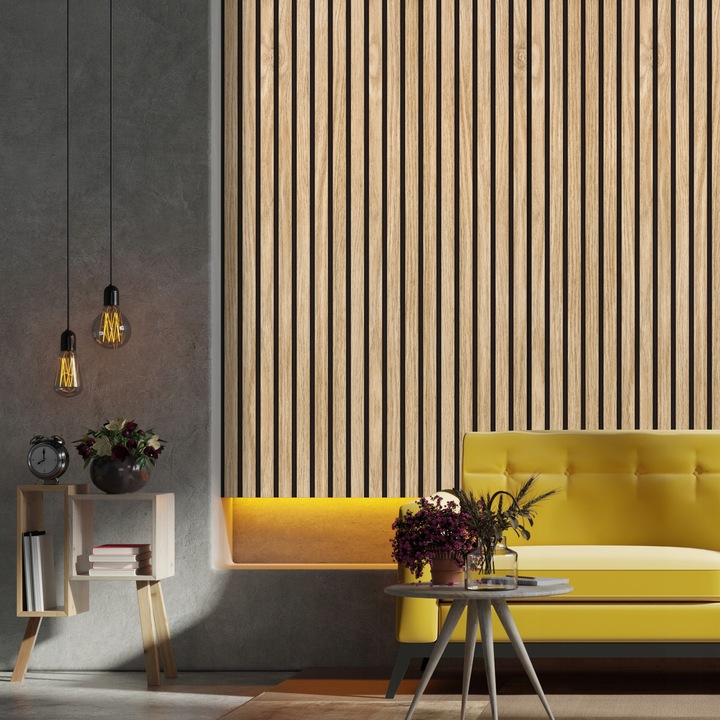 Tapeta LAMEL winylowa ścienna 3d imitująca LAMELE