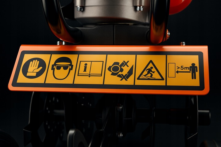 GLEBOGRYZARKA Spalinowa KULTYWATOR do gleby ziemi 30cm z REGULACJĄ