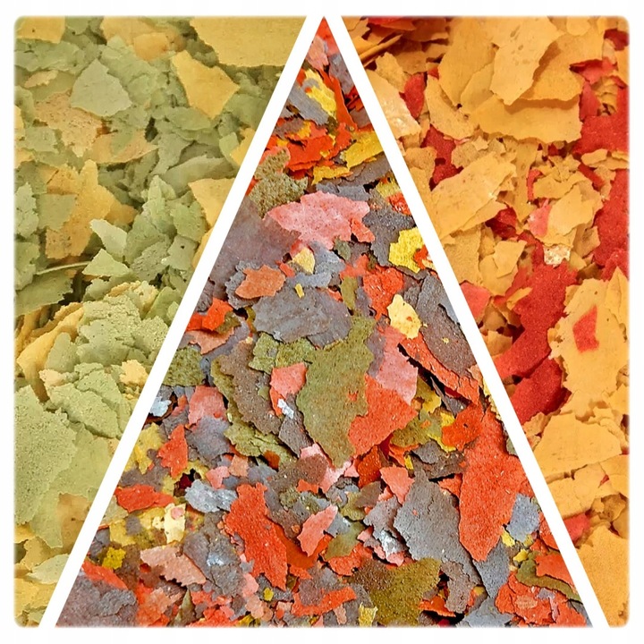 Zestaw 3 karm Glopex w pojemnikach 1000 ml Basic Eigelb i Vegetal mix