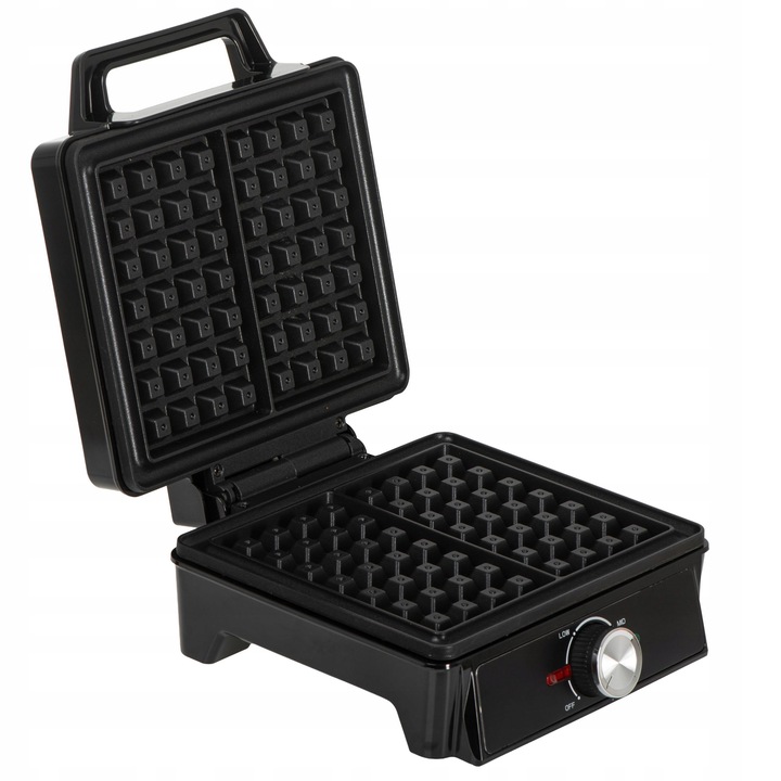 GOFROWNICA 2000W XXL 2 Duże Gofry Regulacja Temperatury NON-STICK