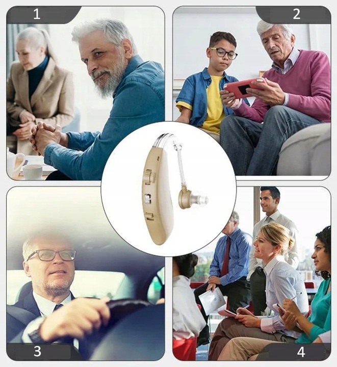 APARAT SŁUCHOWY CERTYFIKOWANY AKUMULATOR WZMACNIACZ SŁUCHU LANDMED