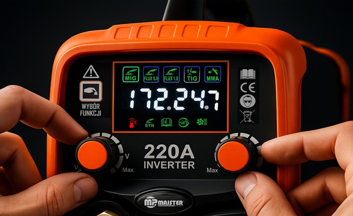 Spawarka >WtykGAS< inwertorowa inwerterowa MIGOMAT MIG MMA 220A PRO