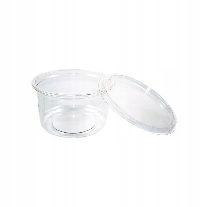 Pojemnik Na Zupę Plastikowy Jednorazowy Okrągły 500 ml Wieczko Guillin