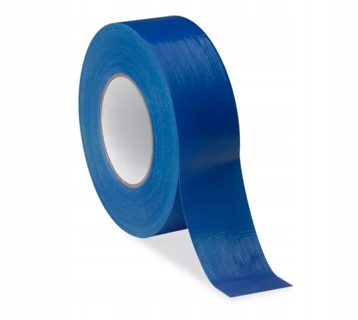 TAŚMA DO KLEJENIA OTULINY 50mb DUCT TAPE NIEBIESKI