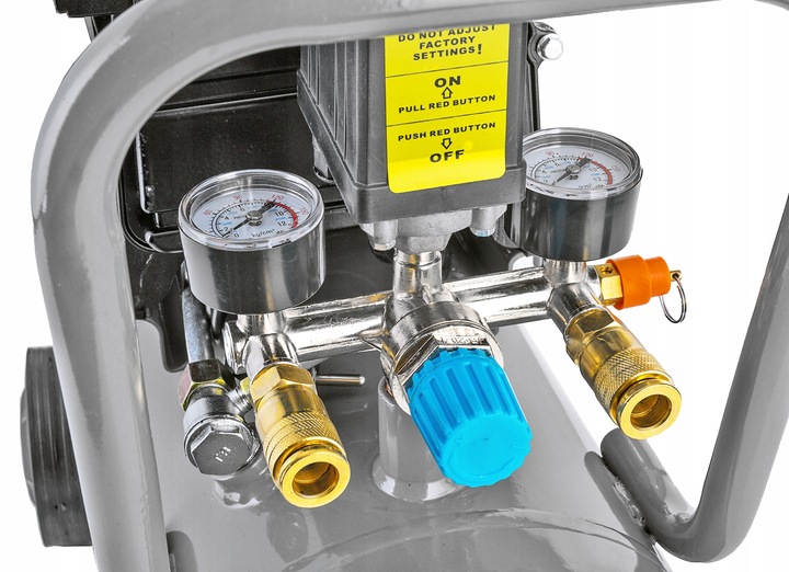 KOMPRESOR OLEJOWY SPRĘŻARKA POWIETRZA TŁOKOWA 8 BAR 24L MOCNY WYDAJNY