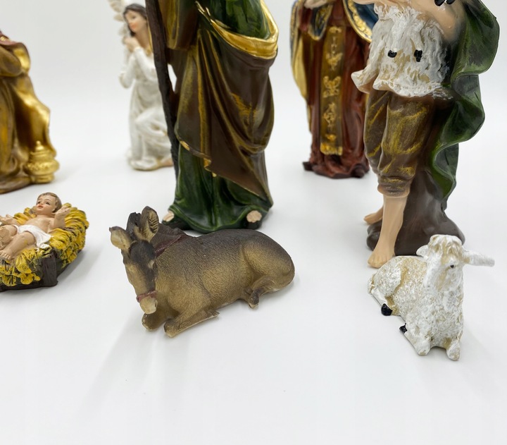 FIGURY DO SZOPKI BOŻONARODZENIOWEJ 21 CM 11 ELEMENTÓW