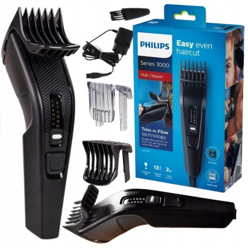 MASZYNKA PHILIPS DO STRZYŻENIA WŁOSÓW I ZAROSTU M+
