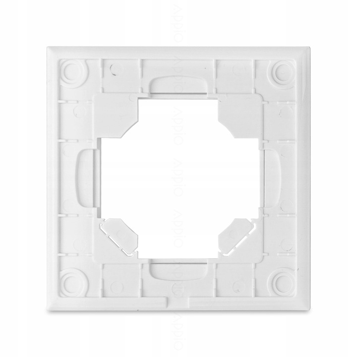 Gniazdko pojedyncze SZKLANE 230V KONTAKT z BOLCEM uziemieniem BIAŁE + USB C